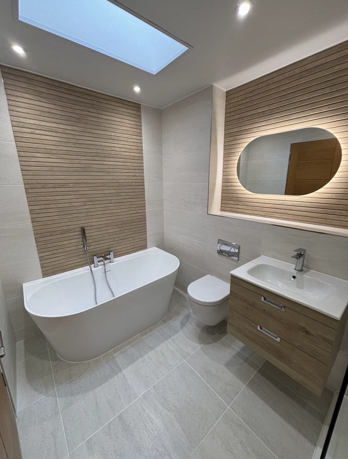 Avant après rénovation salle de bain - ID HABITAT - Apres
