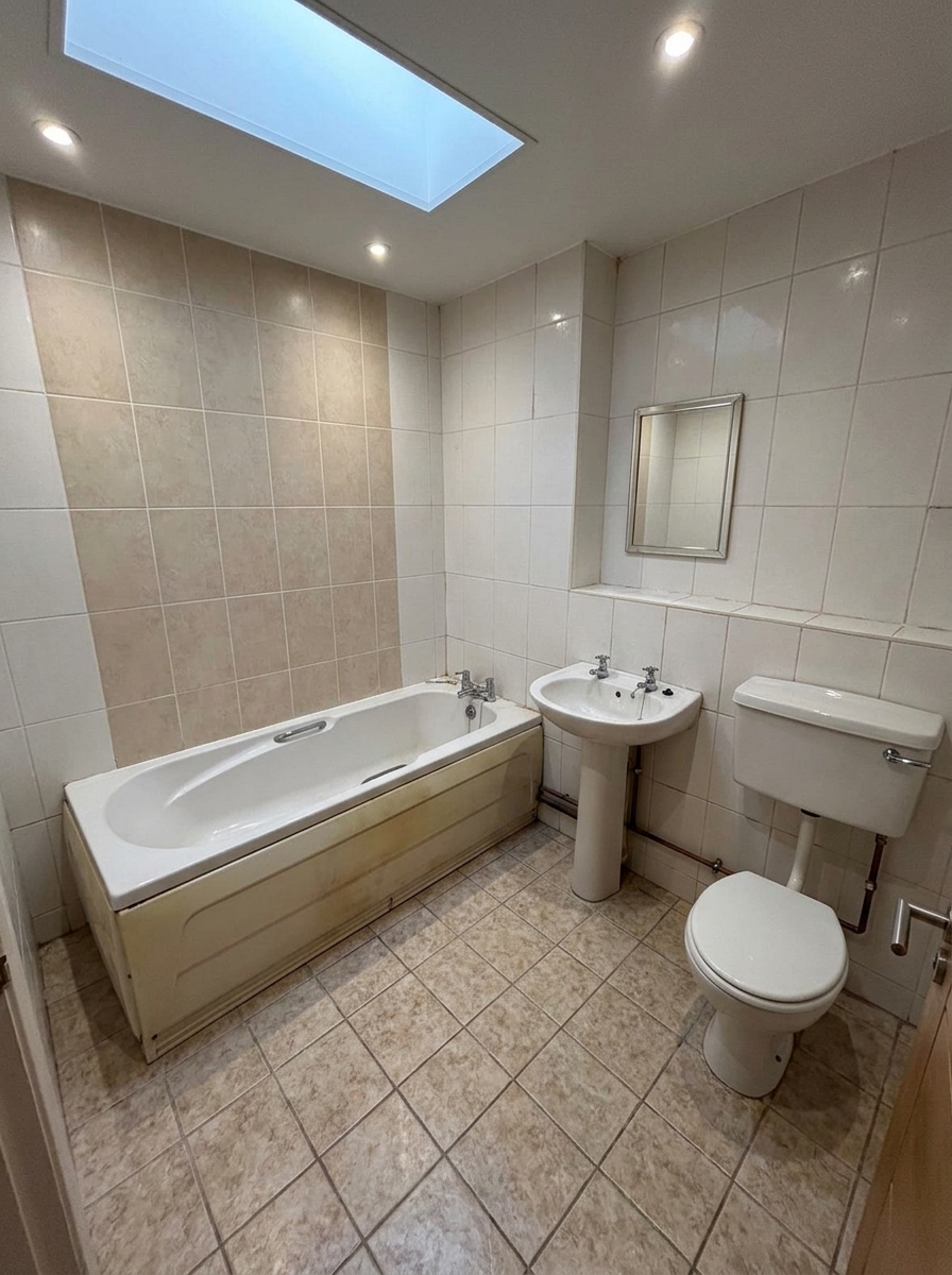Avant après rénovation salle de bain - ID HABITAT - Avant