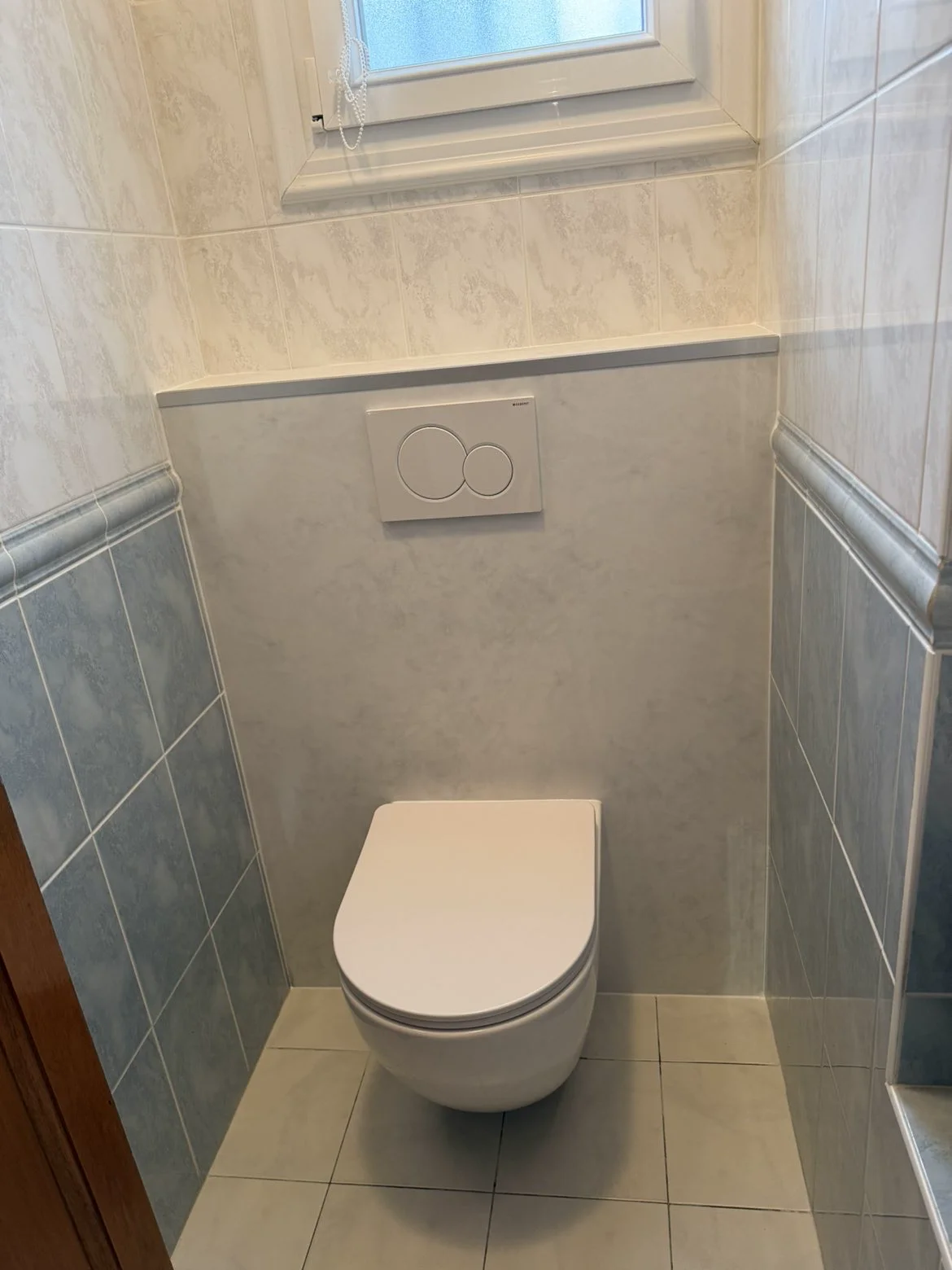 Installation plomberie WC suspendu - Réalisation ID HABITAT Varrains